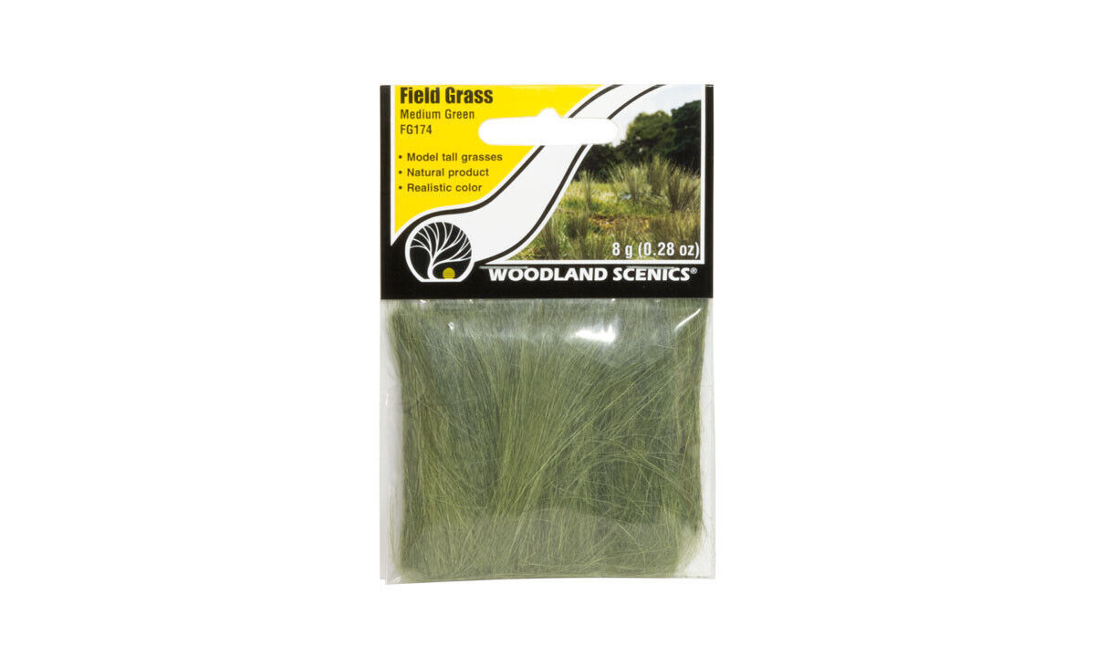 Top! Woodland Scenics Tall Grass, Medium Green (Trimable) Very Natural FG174