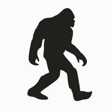Bigfoot Sasquatch Vinyl Die Cut Car Decal Sticker --- FREE SHIPPING-