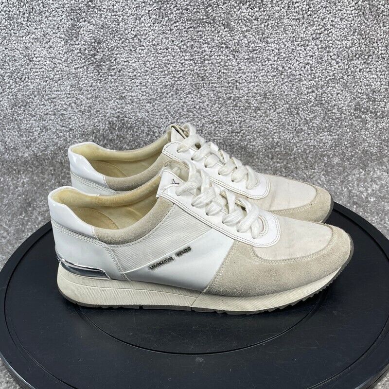 Michael Kors Shoes Womens Size 8.5 M Sneaker White Suede | eBay Michael Kors Shoes Womens Size 8.5 M Sneaker White Suede | eBay
