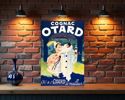 Cognac Otard Romance Heavy Metal Sign   24''x16'' (60x40 cm)