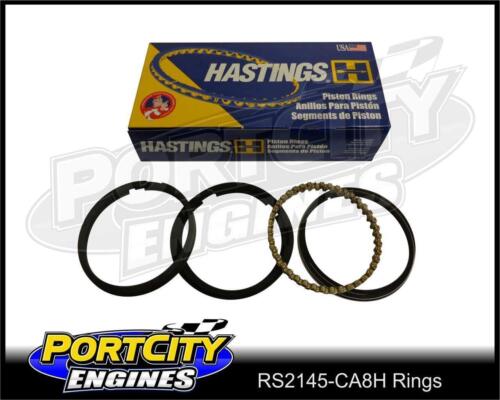 Hastings Cast Piston Ring Set Holden 253 V8 4.2L Red Blue Black motor RS2145 - Picture 1 of 1