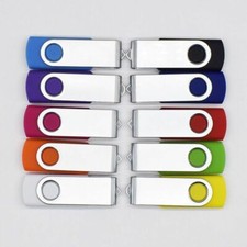 5,10,50 X Wholesale Lot Metal USB Flash Drive Storage Memory Stick Fold U Disk