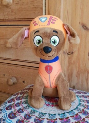 2016 Spin Master Play By Play Nickelodeon Paw Patrol Zuma Hund Plüschtier Kuscheltier 10 Zoll
