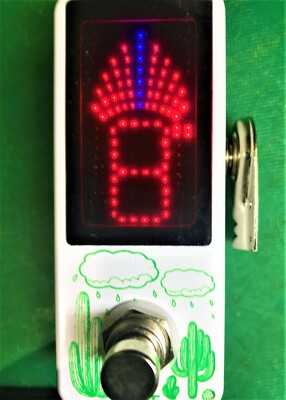 ISET GITARRENPEDAL PRÄZISIONSSTIMMGERÄT - ECHTER BYPASS NEU KURZE ZEIT PREISSENKUNG