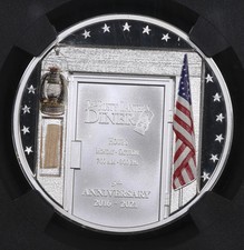 2021 NGC PF70 Ultra Cameo 7K 5th Anniv The Rusty Lantern Diner