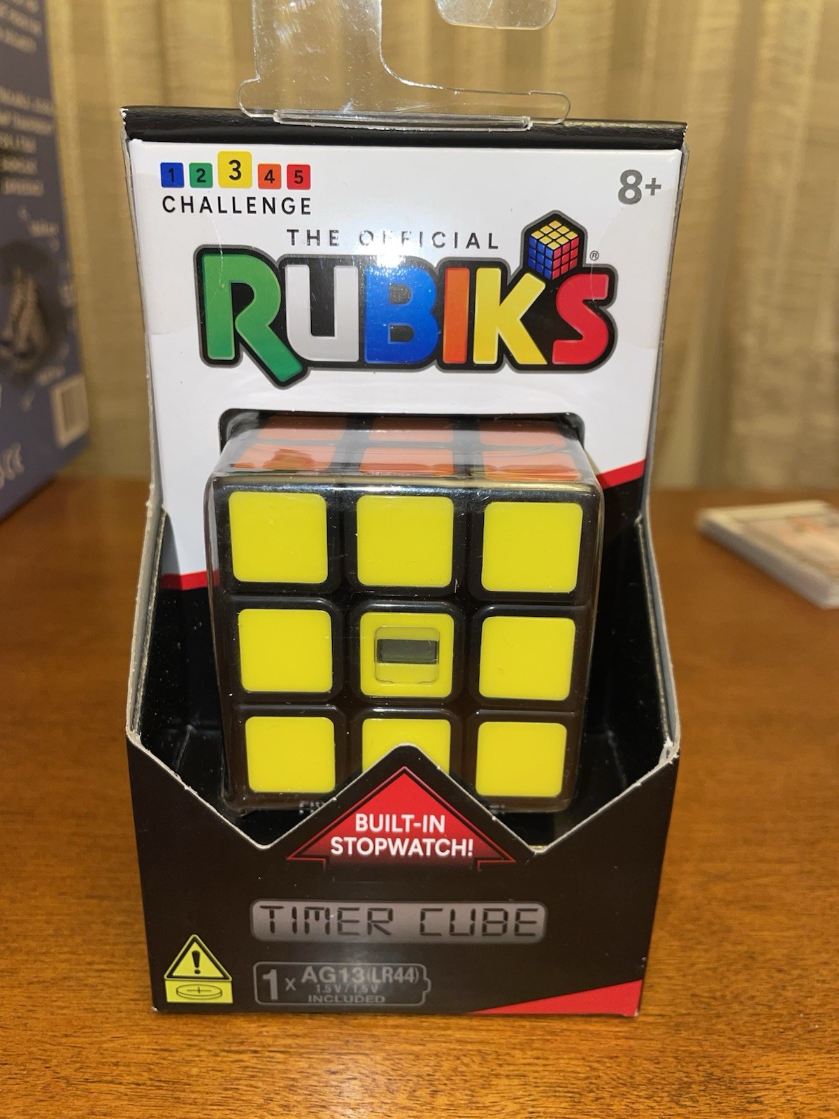 Rubik’s Cube, Timer Cube, Clear Display, Beat Your Time, Brain Teaser Stop Watch