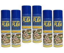 6 x Flea Spray for House Kills Flea Instantly Household Flea treatment for the