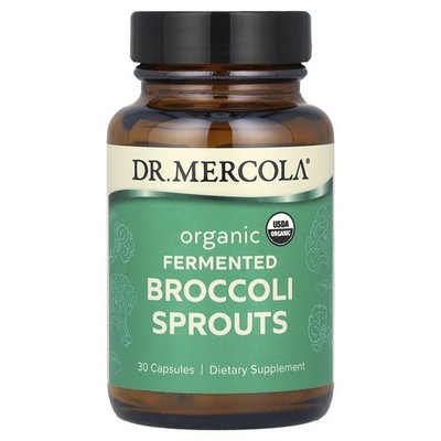 Dr. Mercola, fermentierte Bio-Brokkolisprossen, 30 Kapseln