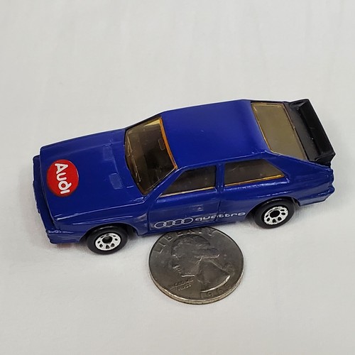Matchbox Blue Audi Quattro - 1982