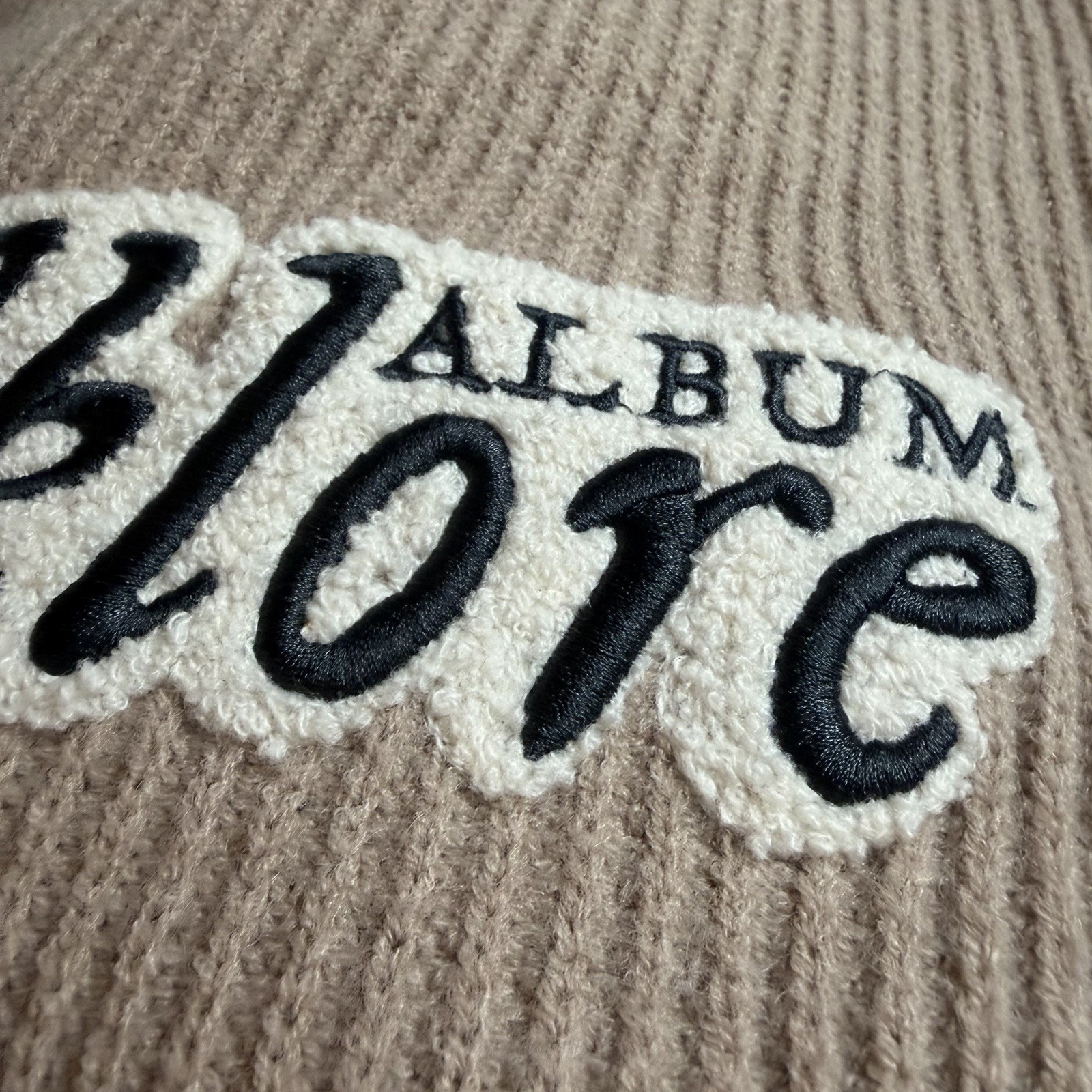 Taylor Swift Folklore Patch Chenille Sweater - image 9