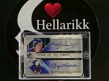 2006-07 Marcel Dionne Rogie Vachon Sign Of The Times Auto SP Authentic #ST-DV