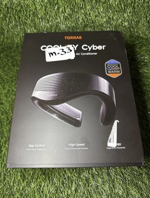 TORRAS COOLiFY Cyber 2025 Flagship AI Neck Air Conditioner - Black - New