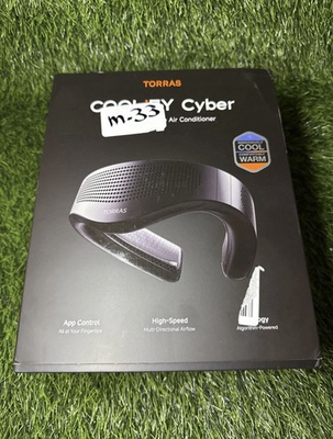 #ad #ad TORRAS COOLiFY Cyber 2025 Flagship AI Neck Air Conditioner Black New $109.99