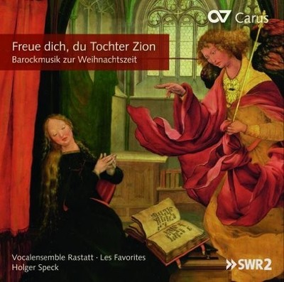 Vocalensemble Rast Freue Dich, Du Tochter Zion: Barockmusik Zur Weihnachtsz (CD)