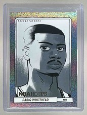 Dariq Whitehead 2023 Panini Hoops #12 Presentations Rookie RC