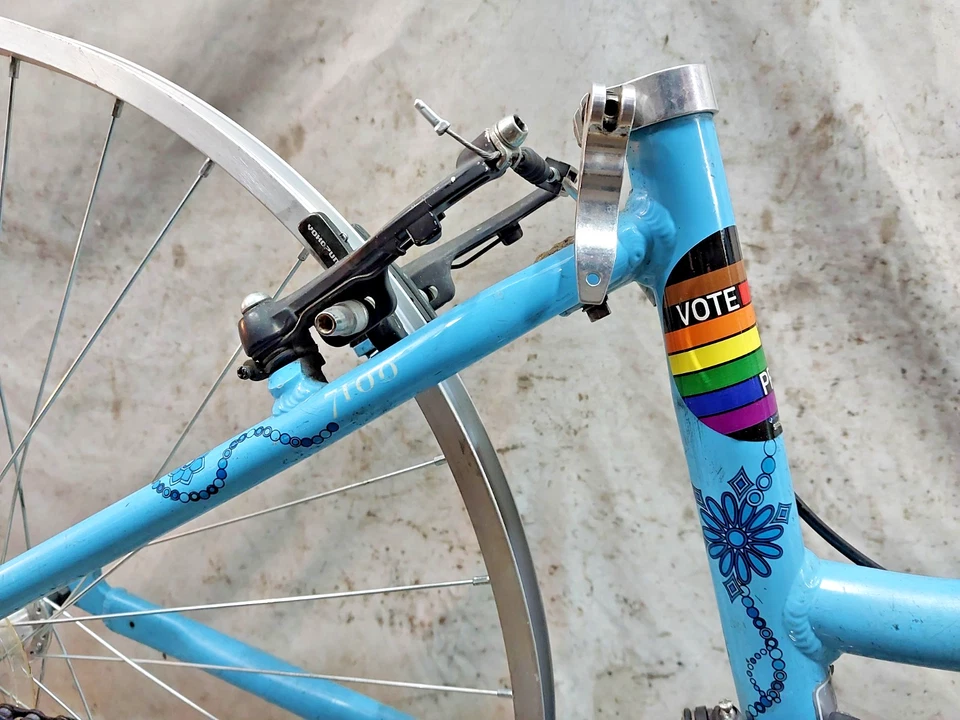 Bicicleta híbrida Trek 7500 Comfort 2012 15" pequeña Shimano Nexus Deore Promax envío a EE. UU. Foto 4 de 4