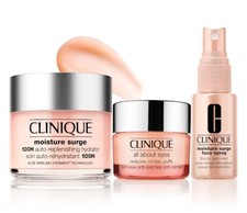 NEW Clinique Moisture Surge Ultra Hydration Travel Exclusive 3-Piece Gift Set