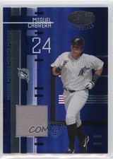 2005 Leaf Certified Materials Mirror Blue Jerseys 13/100 Miguel Cabrera #110 xr1