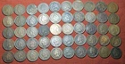 New ListingFull Roll Of 50 Indian Head Cent Copper Coins Mixed Dates Nice Roll
