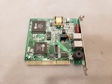 Vintage AT&T 8bit ISA Fax Modem Adapter Card 5394 4555