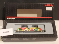 Märklin scala Z, numero articolo 88688, locomotiva elettrica delle ferrovie dello Stato BR 101, "Bayer AG Garten"