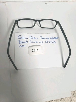 Calvin Klein Reading Glasses CK7723 Black Frame 145 001