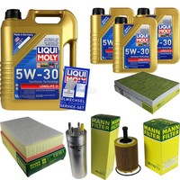 Mann Inspektionspaket 8L Liqui Moly Longlife 5W-30 FüR VW Transporter V Bus 2.5
