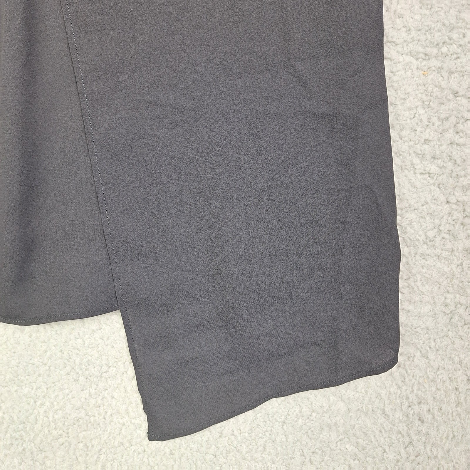 Express Womens Top Medium Black Split Back Tank F… - image 16