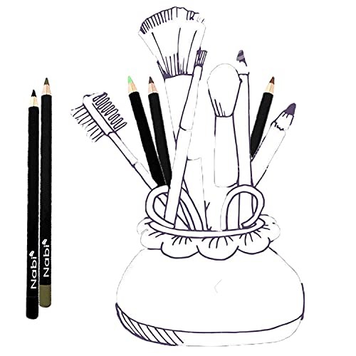 24 pcs Eyeliner and Eyebrow pencils