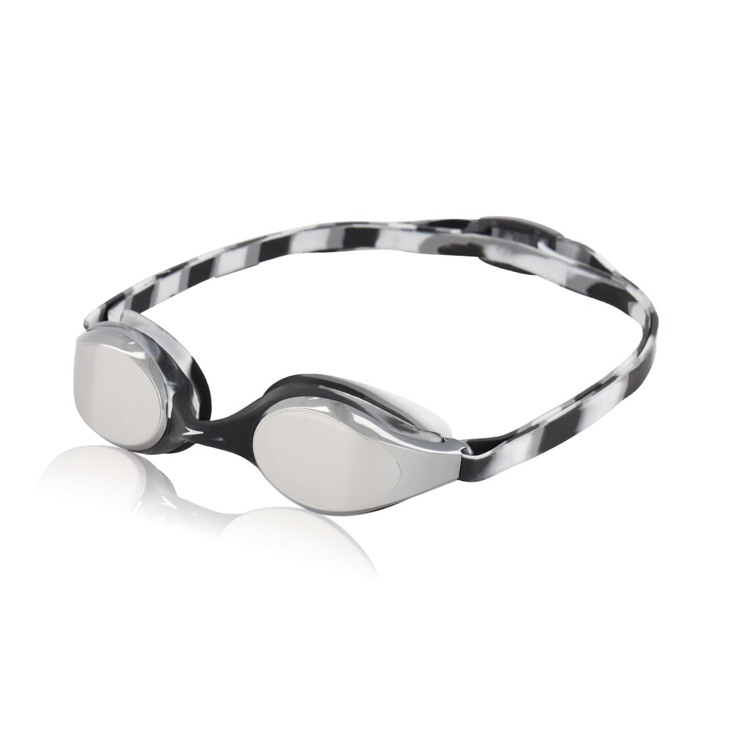 Lunettes de natation mixte enfant Hyper Flyer Mirror gris avec élastique réglable