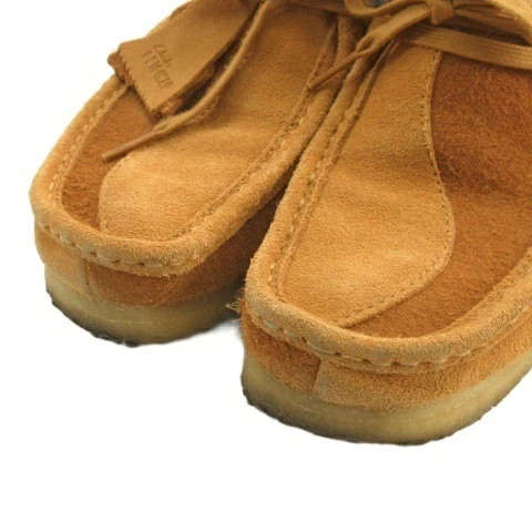 Clarks Wallaby Shoes 7 118 Cola 260417E Shoes Men's [Vector Old Clothes] 2604 - Picture 4 of 6