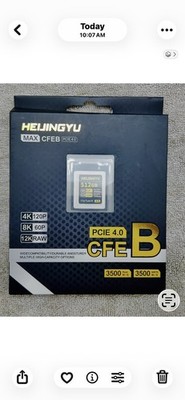 Heijingyu 512GB CFexpress 4.0 Type Memory Card 