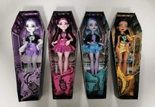FULL SET Monster High Buried Secrets Wave 5 Concert Lurks Draculaura Mattel 2026