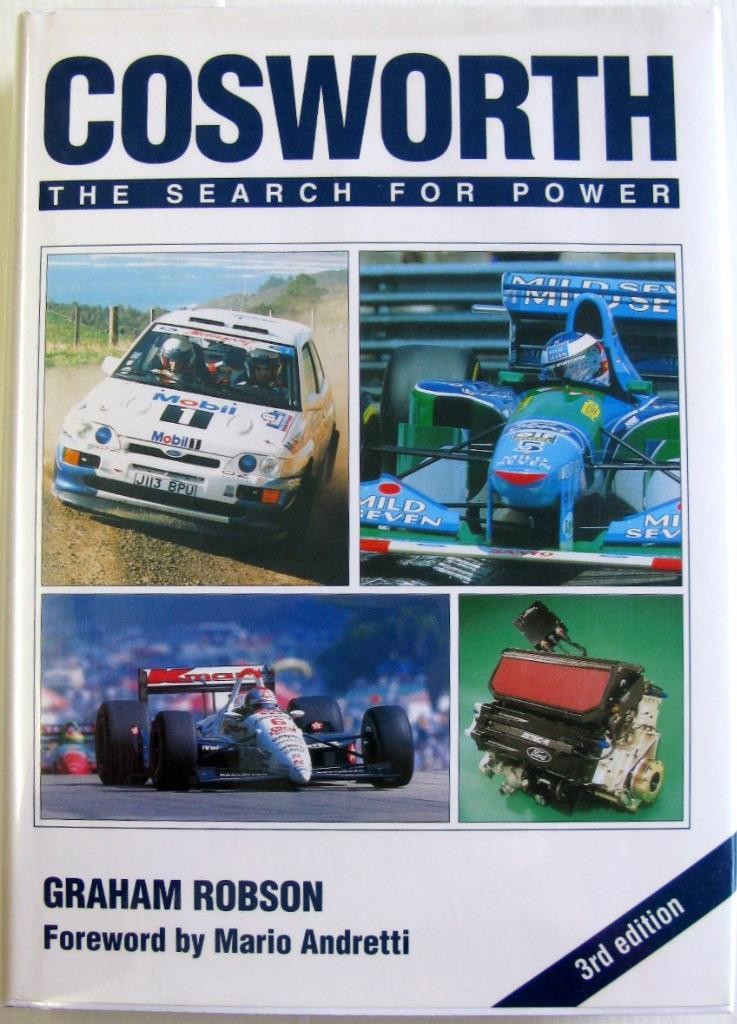 COSWORTH THE SEARCH FOR POWER (THIRD EDITION) Graham Robson ISBN:1852605030