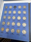 2 VINTAGE PARTIAL WHITMAN COIN BOOKS MERCURY HEAD DIME  0.10c US COIN — photo 5