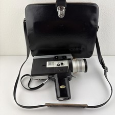 Canon Auto Zoom 518 Super 8 Vintage Film Camera with Original Case Made in Japan