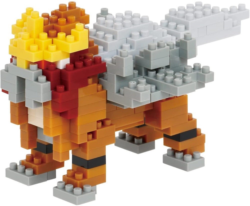 Набор микроразмерных строительных блоков Entei серии Pokemon от Kawada Nanoblock