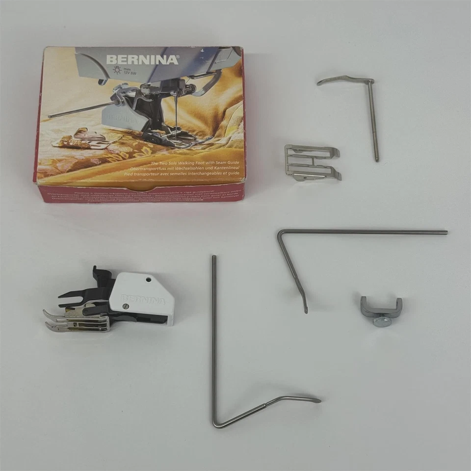 Genuine Bernina Two Sole Walking Foot with Seam Guide 008-969-7000 - Image 2 of 4