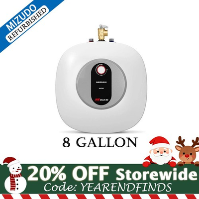 #ad 8.0 Gallon Electric Mini Tank Water Heater Instant Hot Water 1440W For RV Camper $104.99