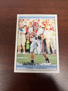 2022 Panini Chronicles Draft Picks Donruss Retro Matthew Stafford #18 Georgia