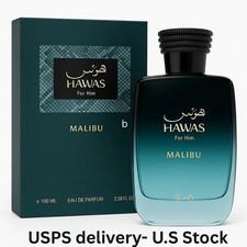 New Rasasi Hawas Malibu 3.38 Oz Men Eau De Parfum Spray