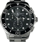 Tag Heuer Aquaracer CAN1010 43 mm Black Dial
