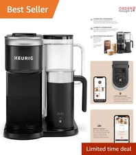 Coffee Maker K-Cup Pod Single Serve Fully Automatic with Milk Frother