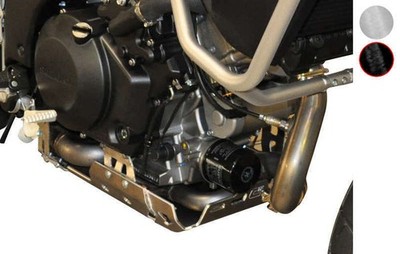 Bihr DL1000 VSTROM 14-15 Kurbelgehäuseabdeckung Farbe Schwarz für SUZUKI