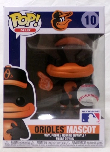 2024 Funko Pop! MLB Baseball 10 Baltimore Orioles Bird Mascot Vinyl Figure New