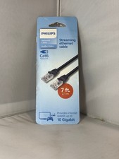 Lot Of 3 - Philips 7' Cat6 Ethernet Cable - Black