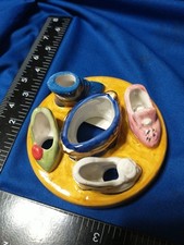 SHOE DESIGN CANDLE JAR LID TOPPER 3 1/2" X 1 1/4" LEVINE GIFTS CHRISTINE KOCH