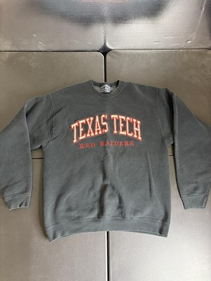 Texas Tech Red Raiders Sweatshirt Mens XL Gray NCAA College Camp David Crewneck