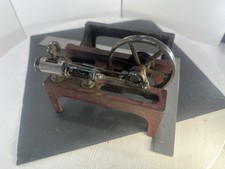 Antique Cast Iron Horizontal Steam Engine Model Missing Boiler As-Is Parts