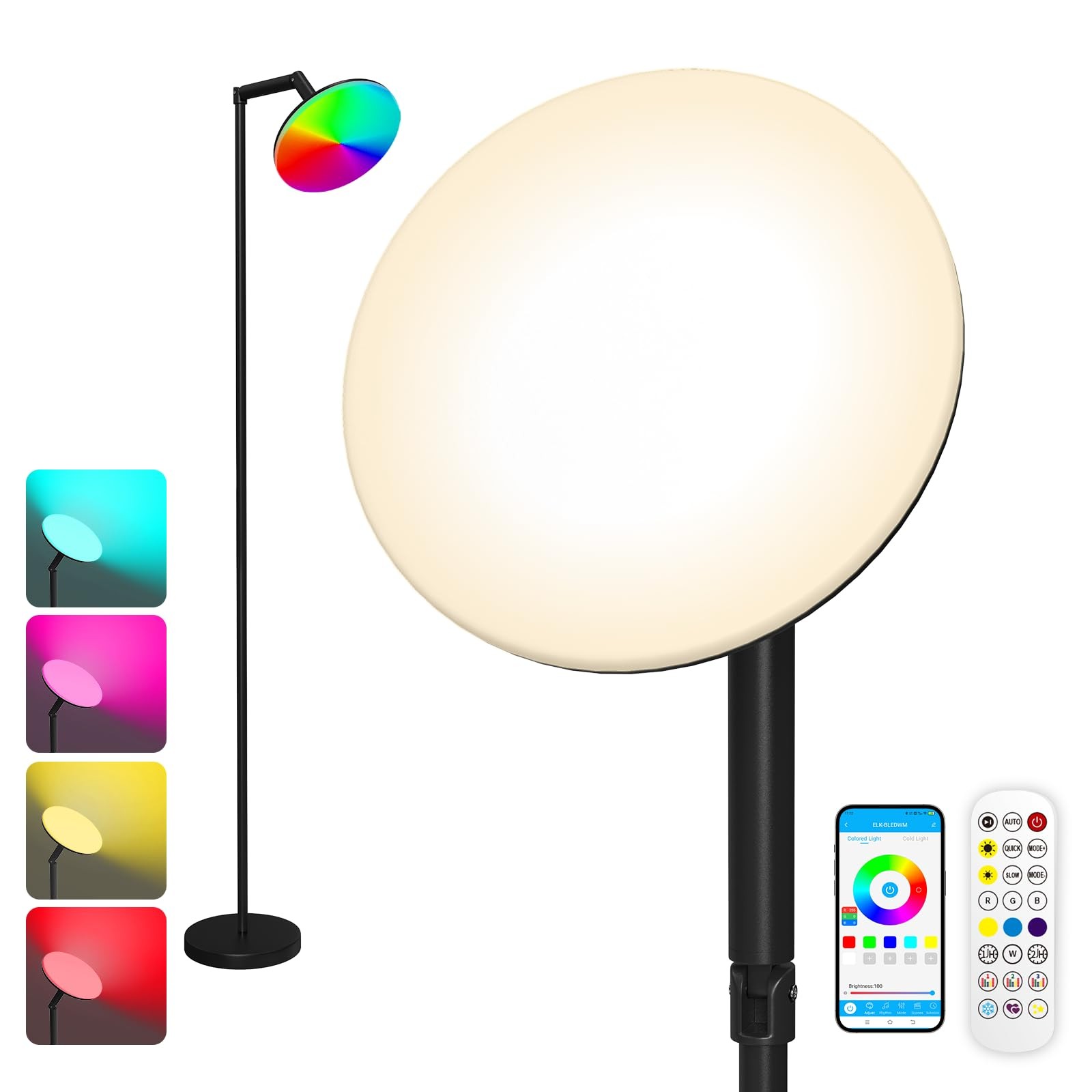 Lampada Ambientale LED 16 Milioni di Colori - Design e Musica Sync
